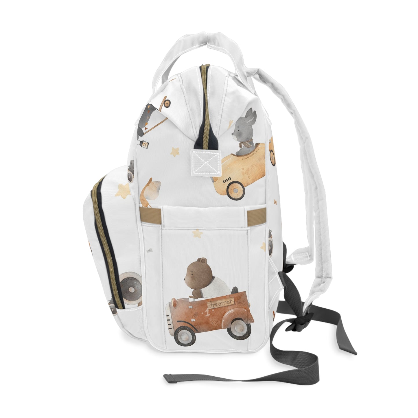 Woodland Adventure Multifunctional Diaper Backpack