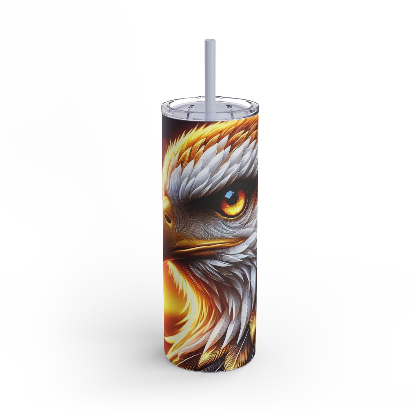 Fierce Focus Eagle Tumbler 20 oz – Embrace the Power Within