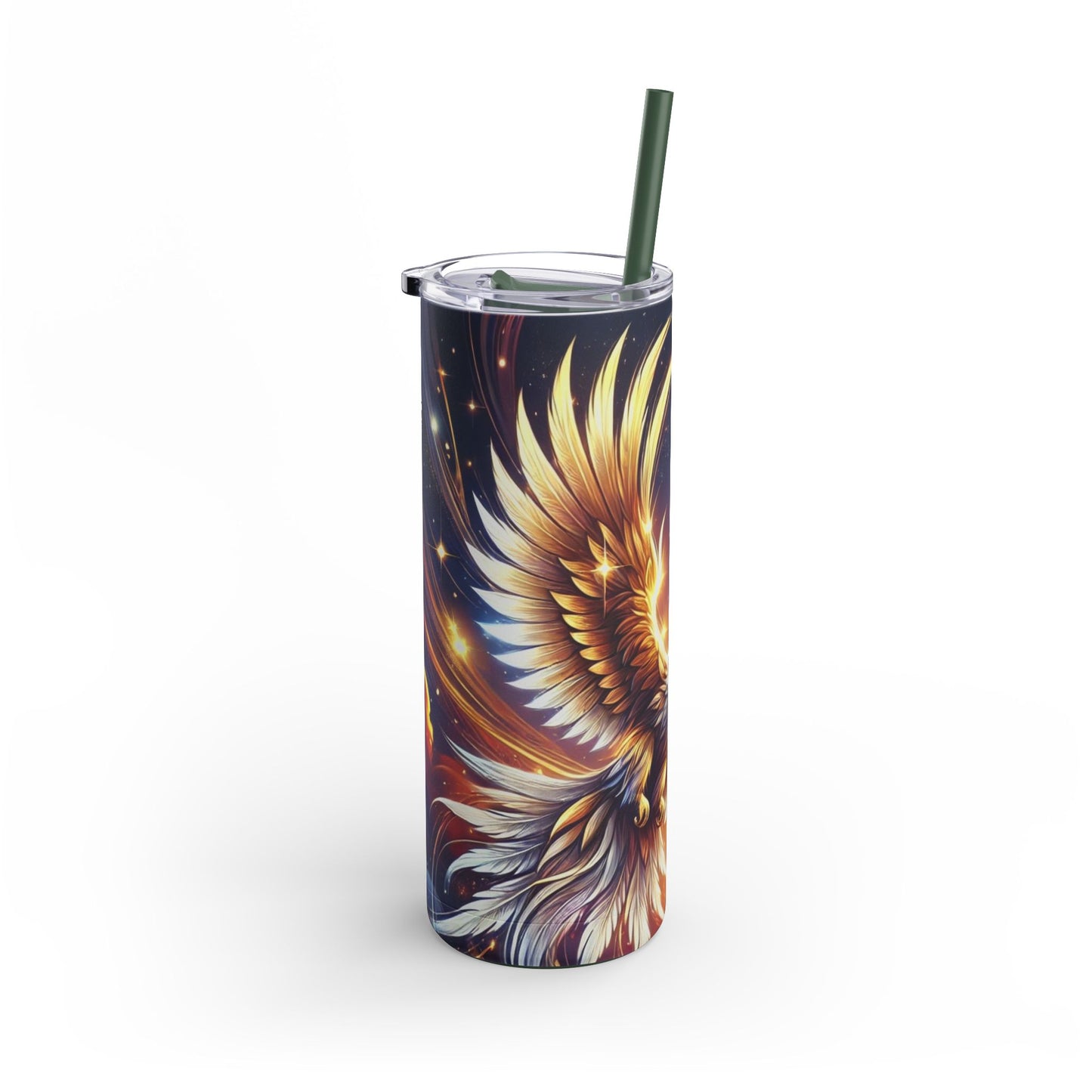 Golden Dawn Eagle Tumbler – A Symbol of Strength and Grace 20 oz