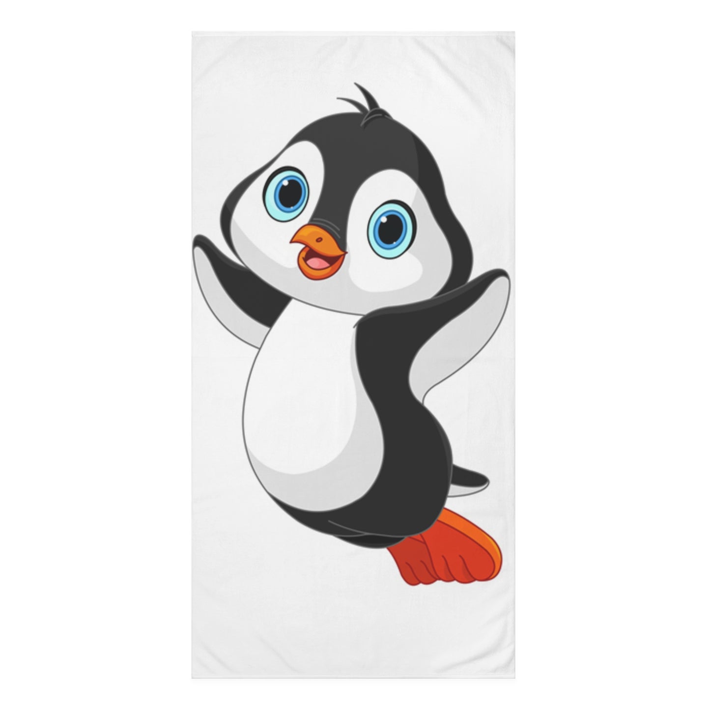 Happy Penguin Joy Towel