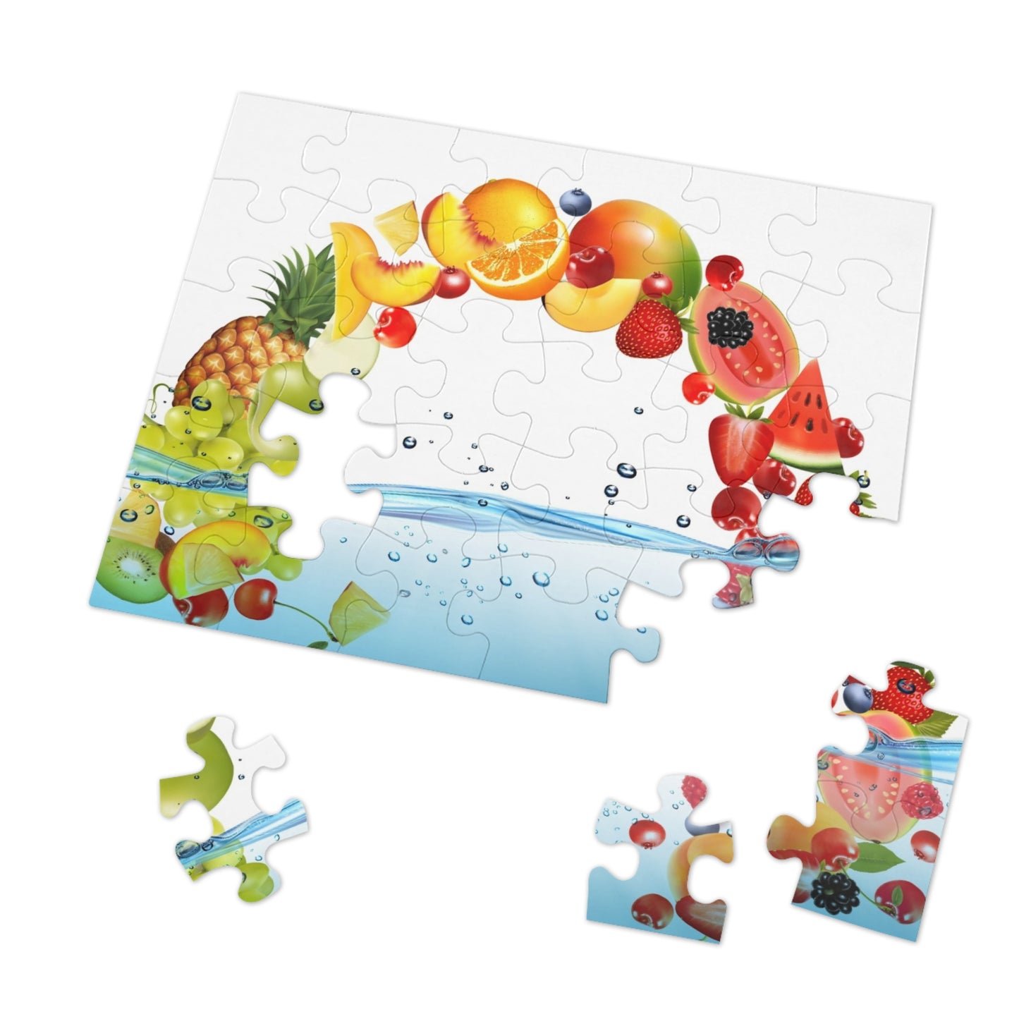 Jigsaw Puzzle with Tin