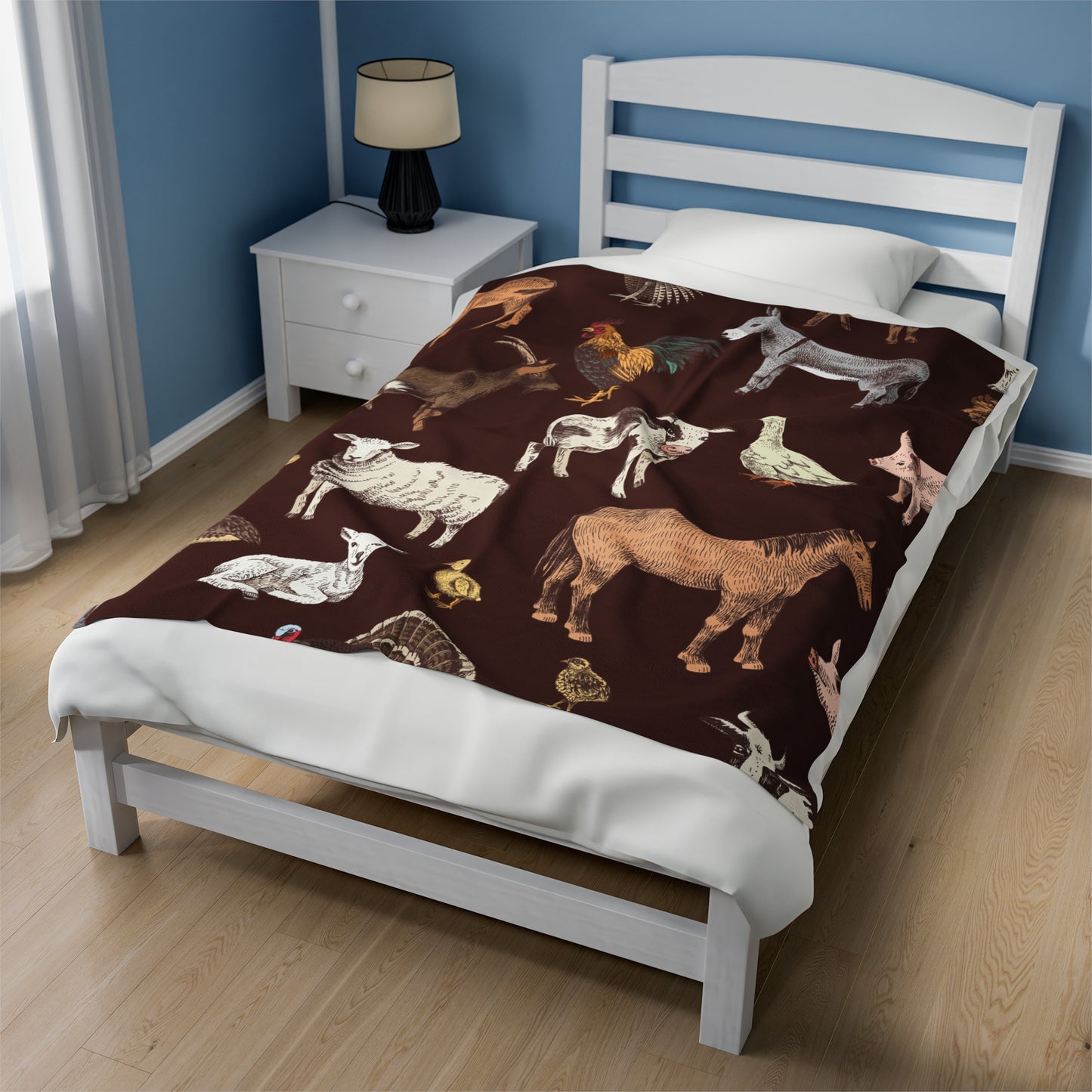 Horse Velveteen Plush Blanket