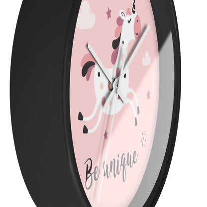 Be Unique Unicorn Wall Clock - Magical Timekeeper for Dreamers