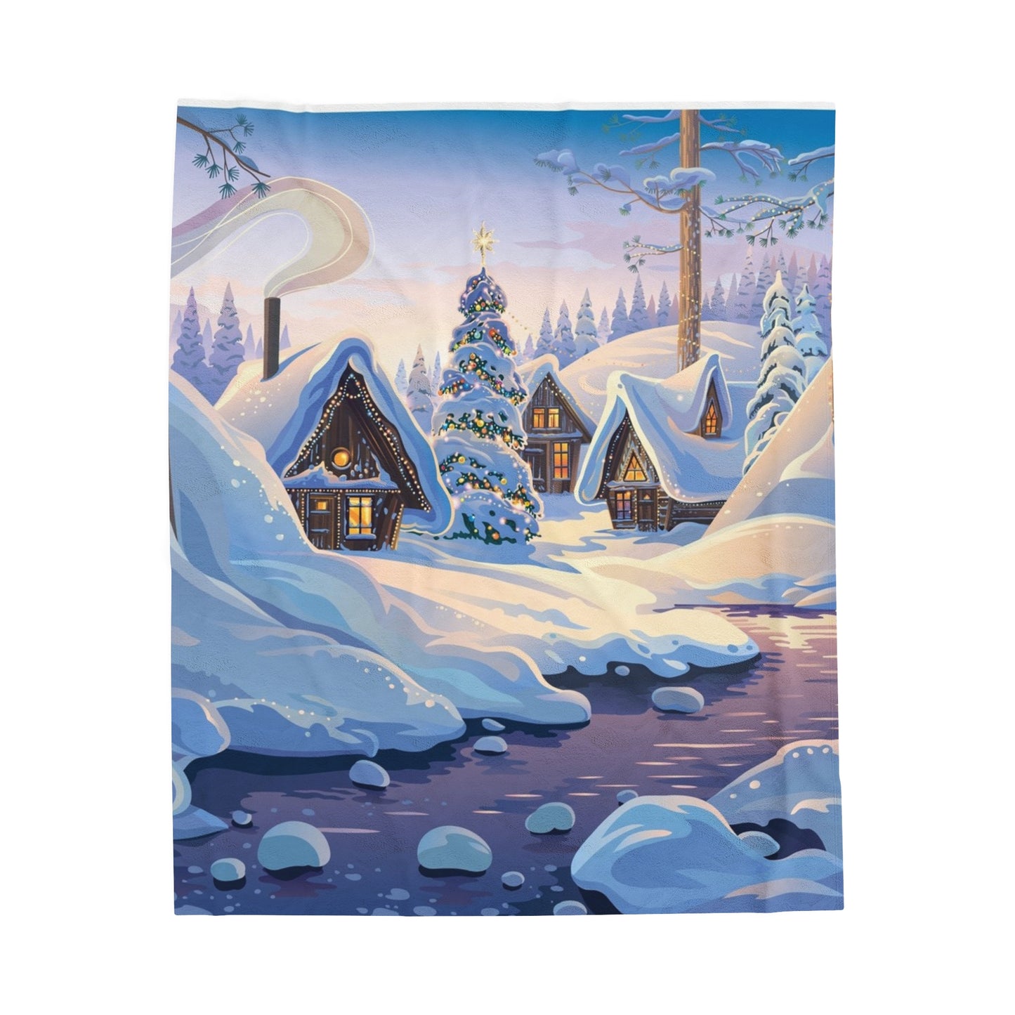 Winter Tale Blanket - Warmth Meets Snowy Magic