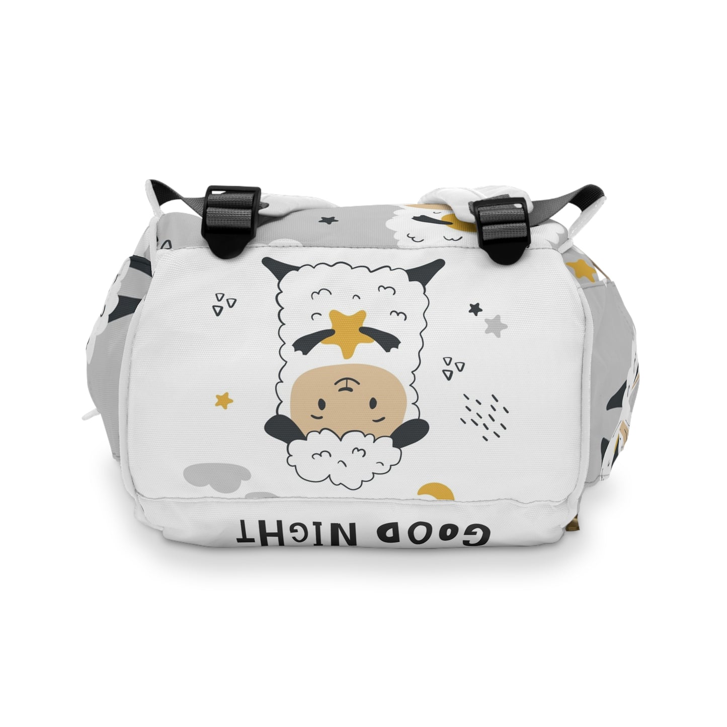 Sweet Dreams Sheep Multifunctional Diaper Backpack