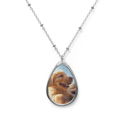 Freedom of the Wind - Cheerful Dog Necklace