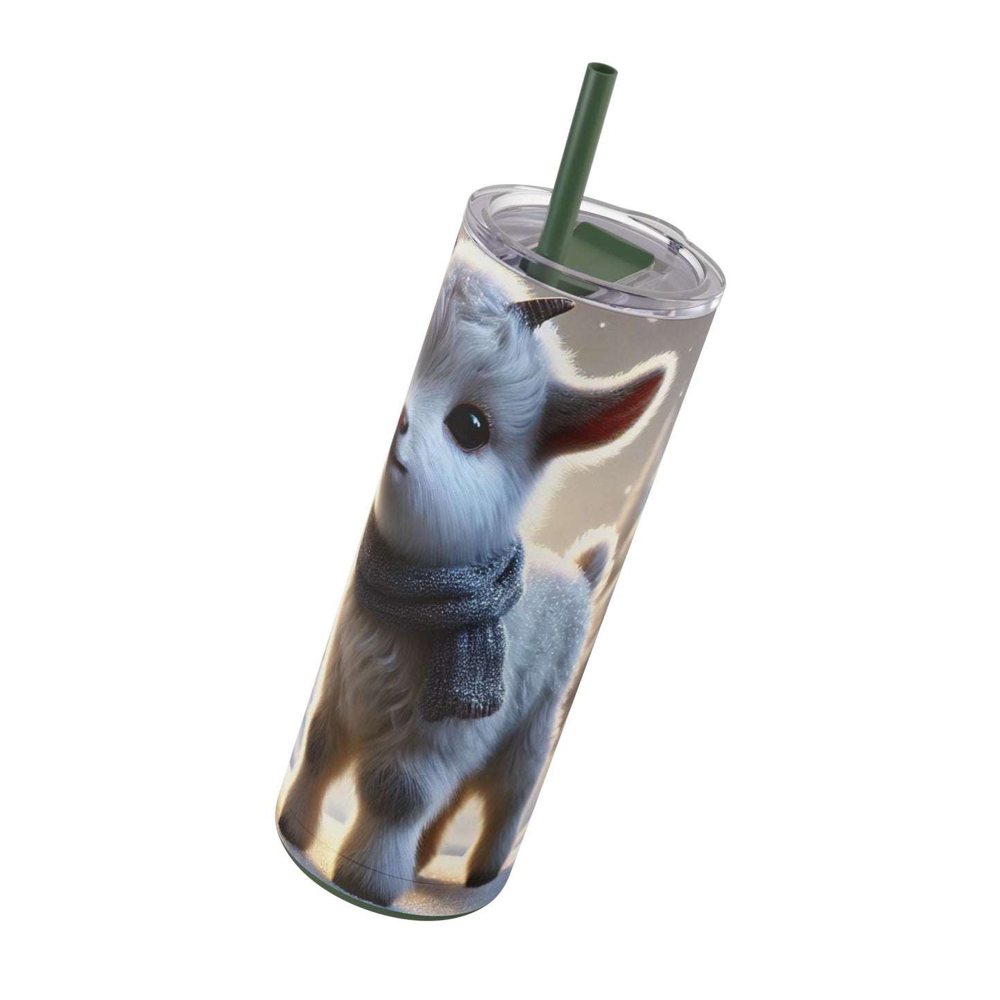 Frosty Goat Charm Tumbler – 20oz