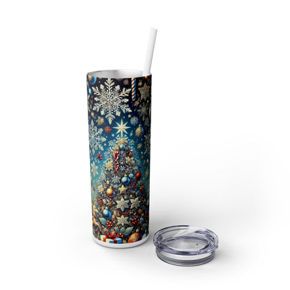 Christmas Tree Magic Tumbler - 20oz with Straw