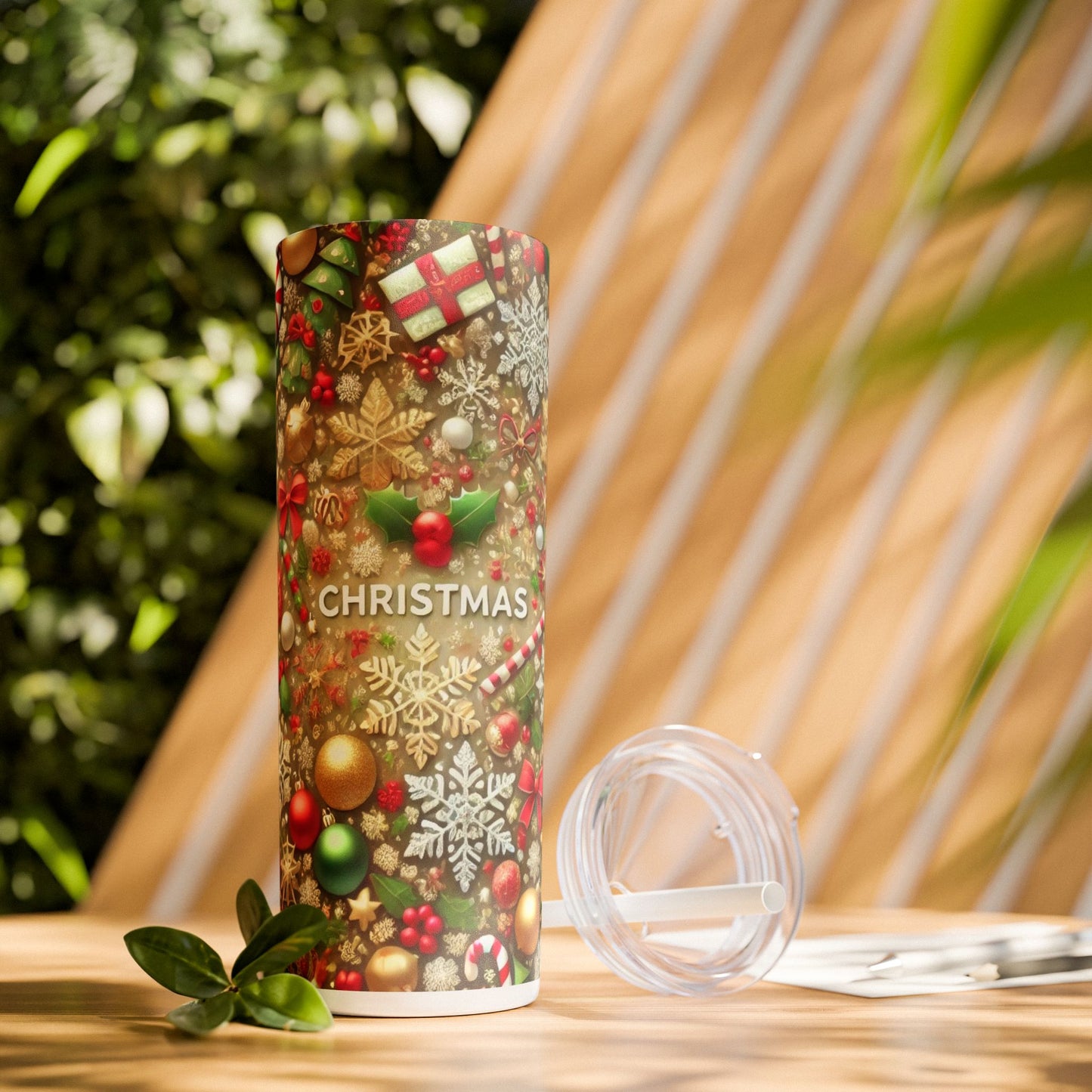 Christmas Joy - 20oz Christmas Tumbler (With Straw)