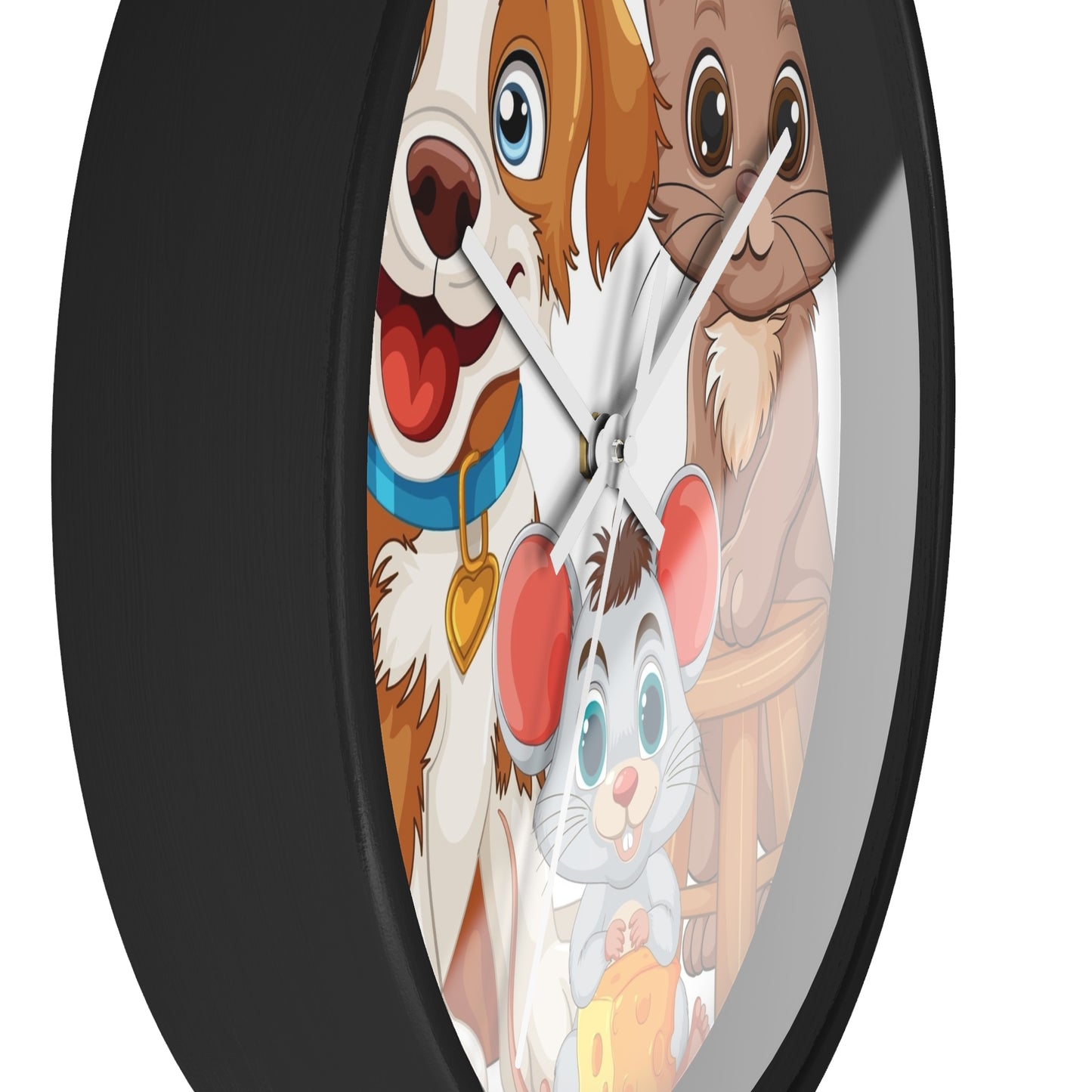 Best Friends Animal Wall Clock - Time for Furry Fun