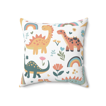 Dino Dreamland Decorative Pillow