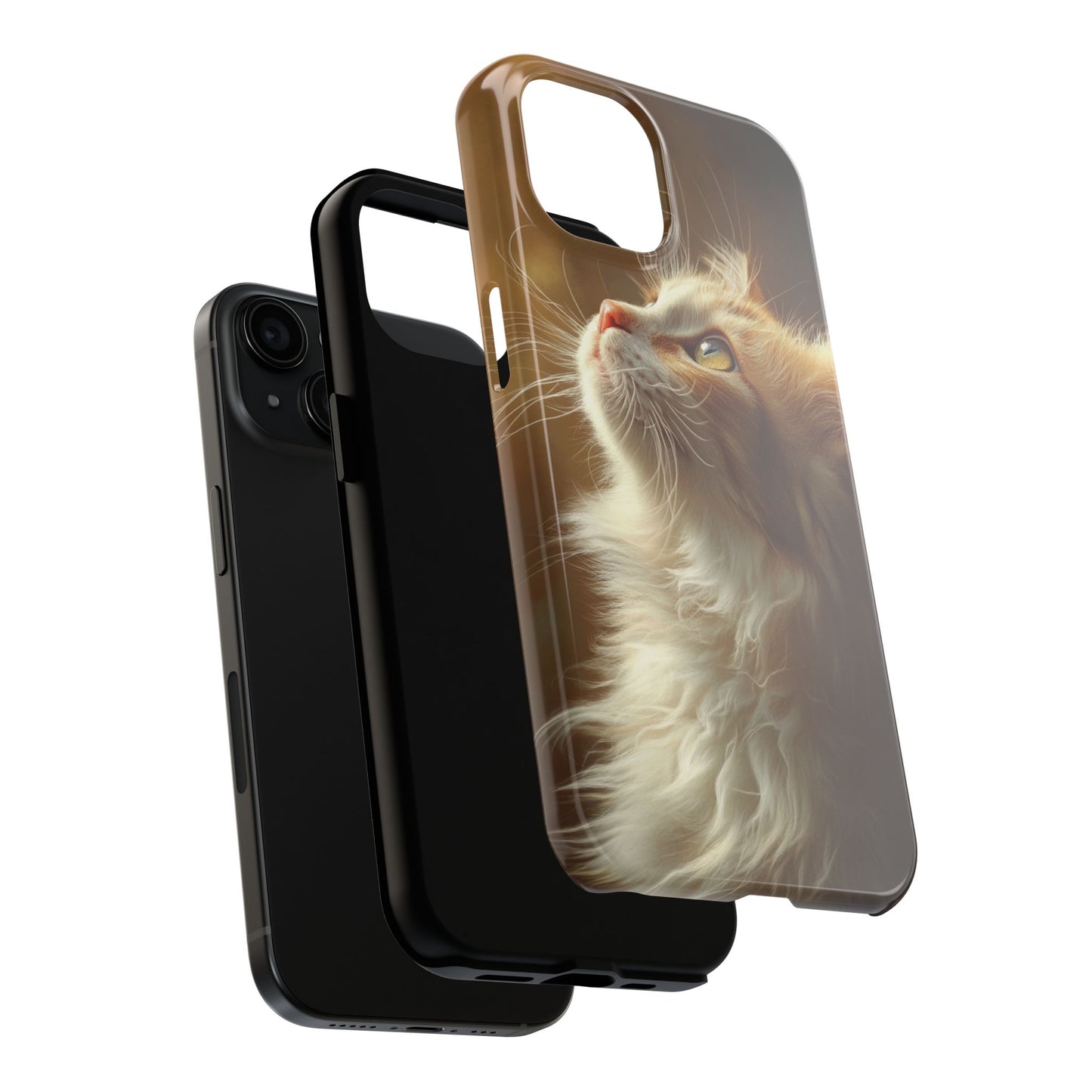 Cute Cat Tough Phone Cases