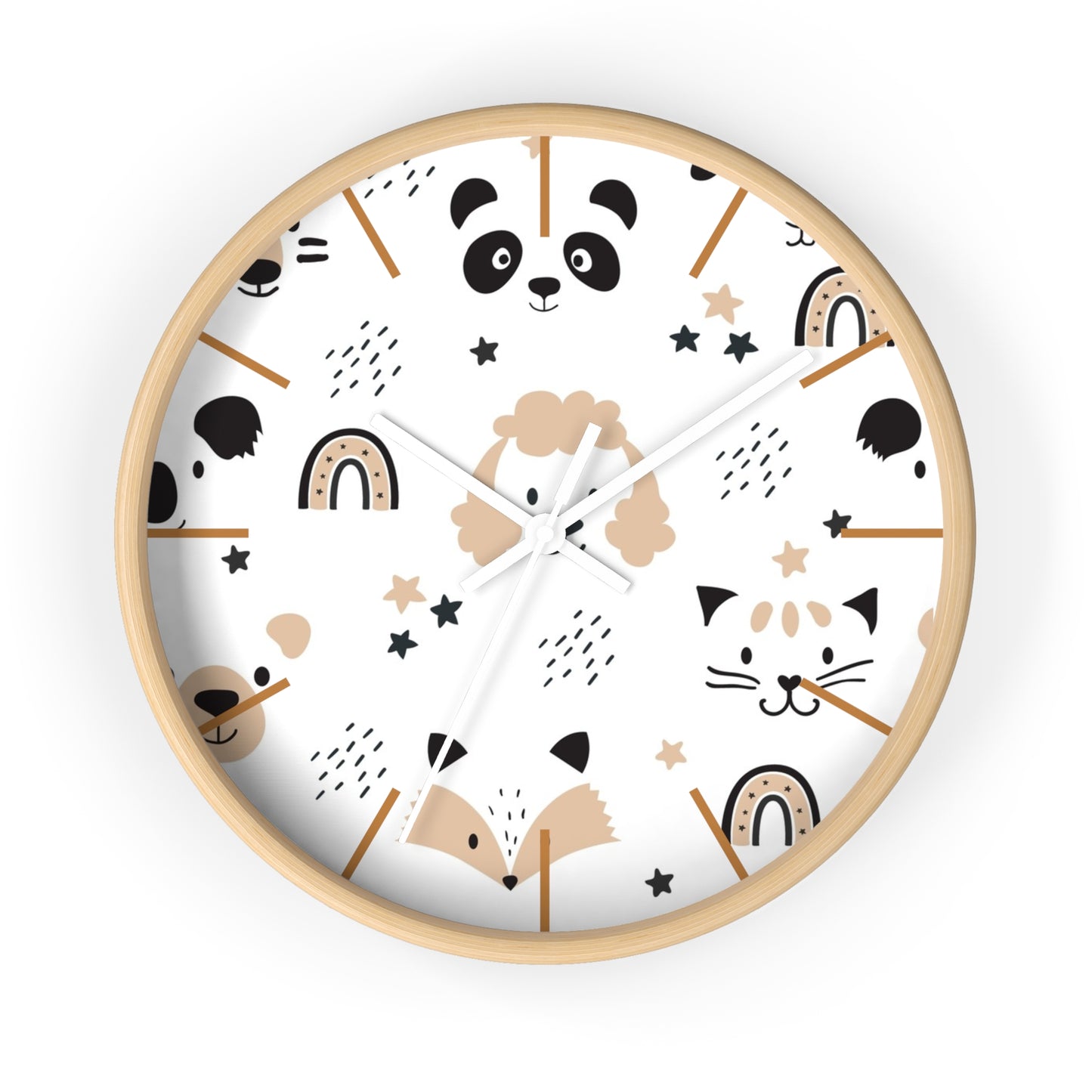 Farmyard Friends Wall Clock - Time for Country Charm