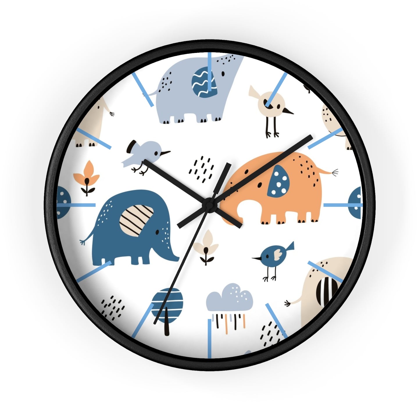 Jungle Parade Wall Clock - Wild and Wonderful Time