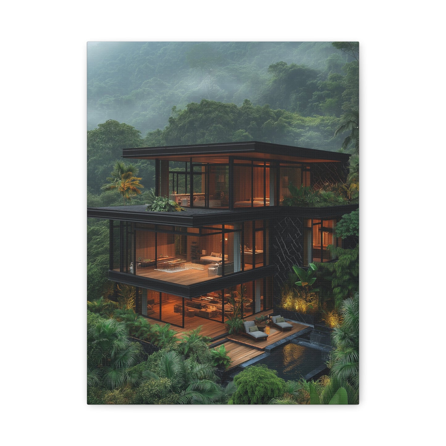 Jungle Serenity - Modern Home Canvas Art