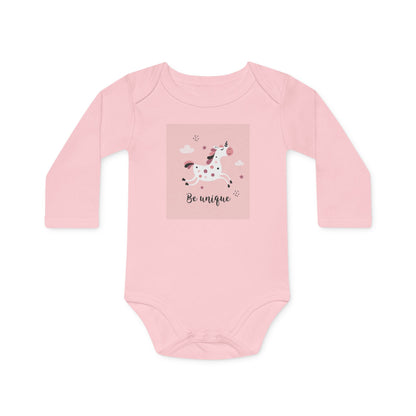 Be Unique” Organic Baby Bodysuit