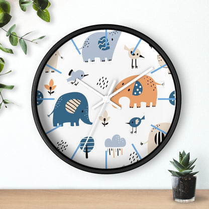 Jungle Parade Wall Clock - Wild and Wonderful Time