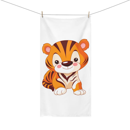 Cute Baby Tiger Towel