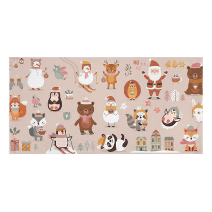 Winter Wonderland Animal Towel