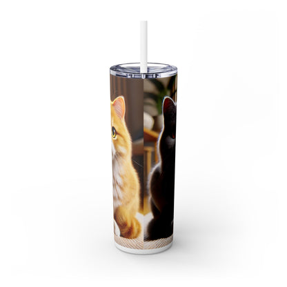 Skinny Tumbler with Straw, 20oz