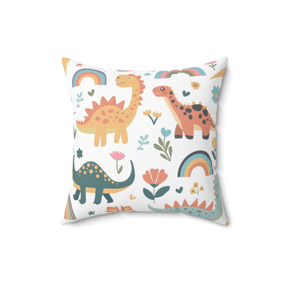 Dino Dreamland Decorative Pillow