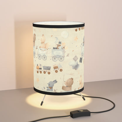 Whimsical Train Ride Table Lamp