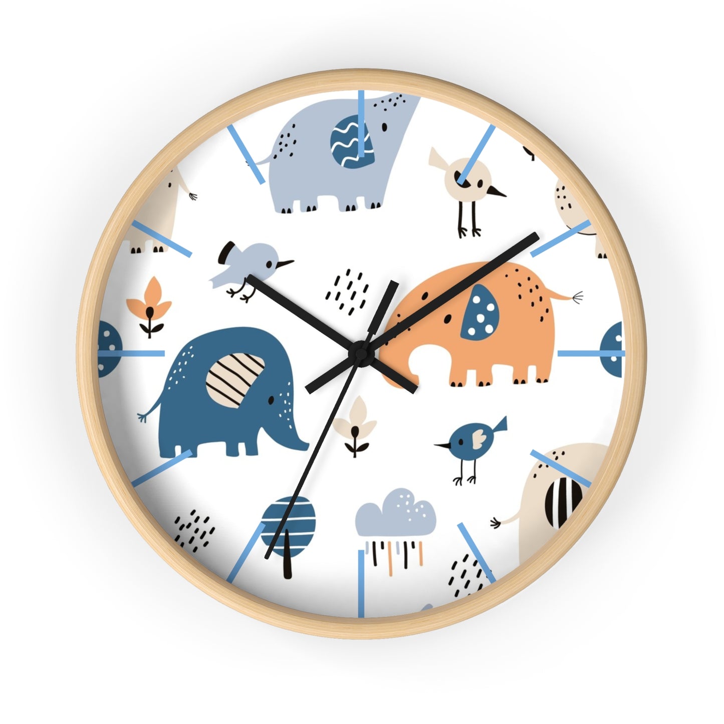 Jungle Parade Wall Clock - Wild and Wonderful Time