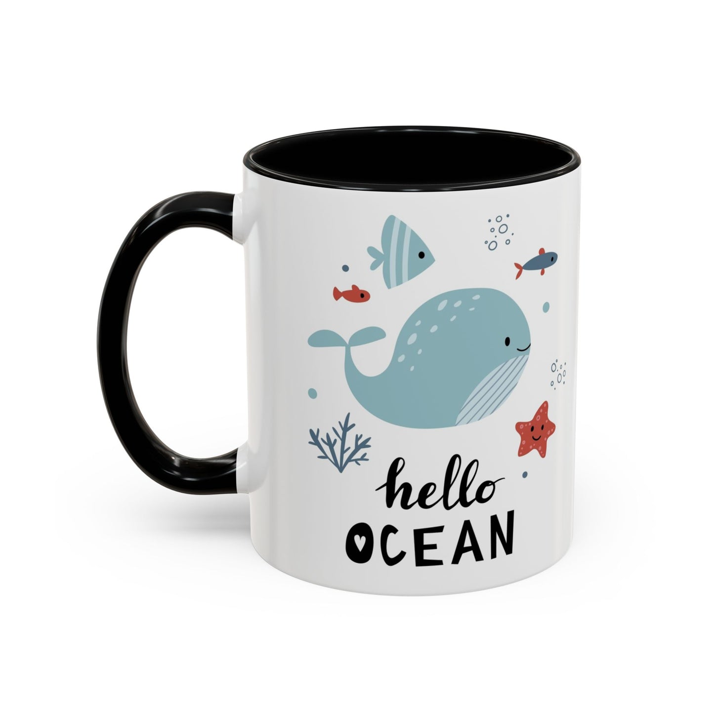 Hello Ocean  Coffee Mug (11, 15oz)