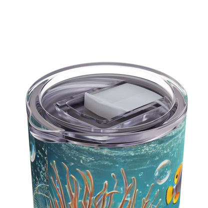 Marine Bliss: Seahorse & Ocean Life 20oz Skinny Tumbler