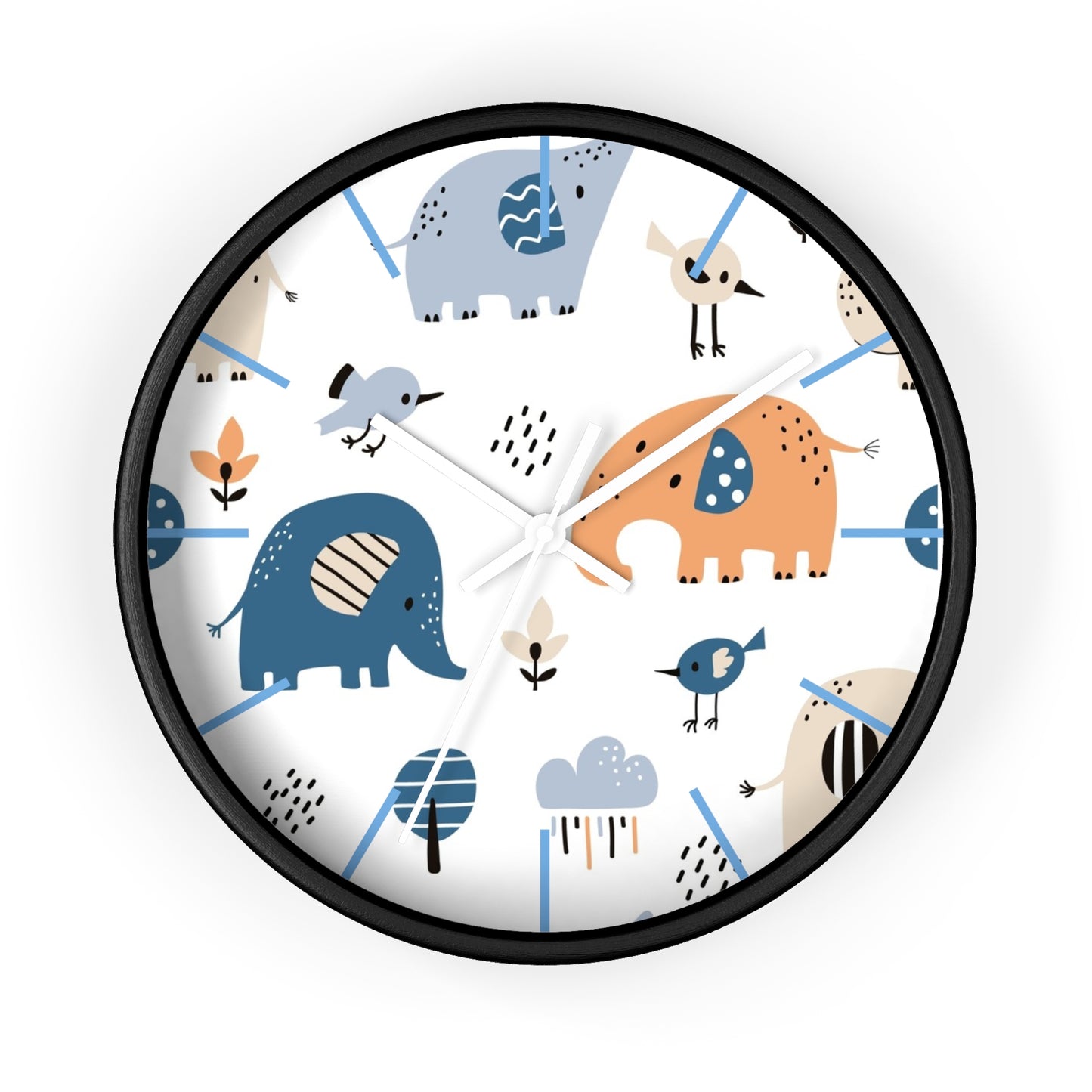 Jungle Parade Wall Clock - Wild and Wonderful Time