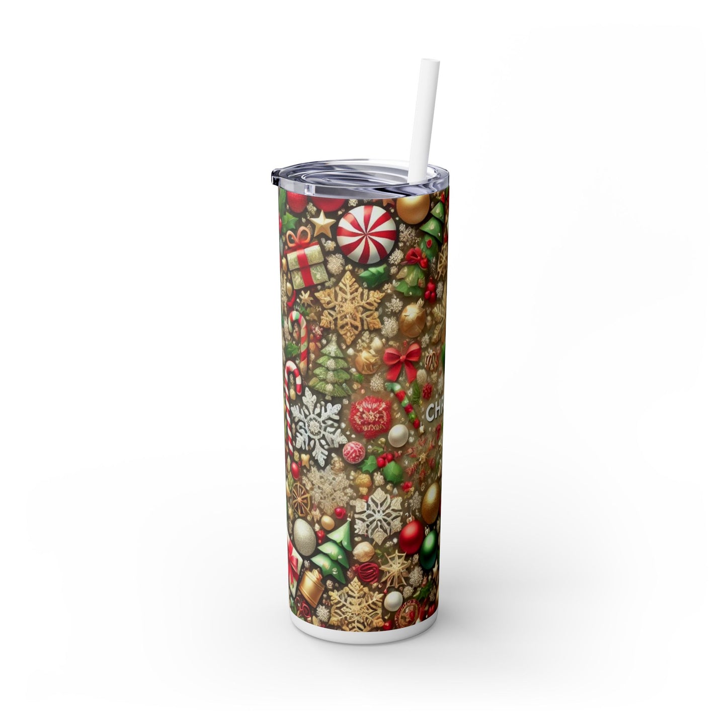 Christmas Joy - 20oz Christmas Tumbler (With Straw)