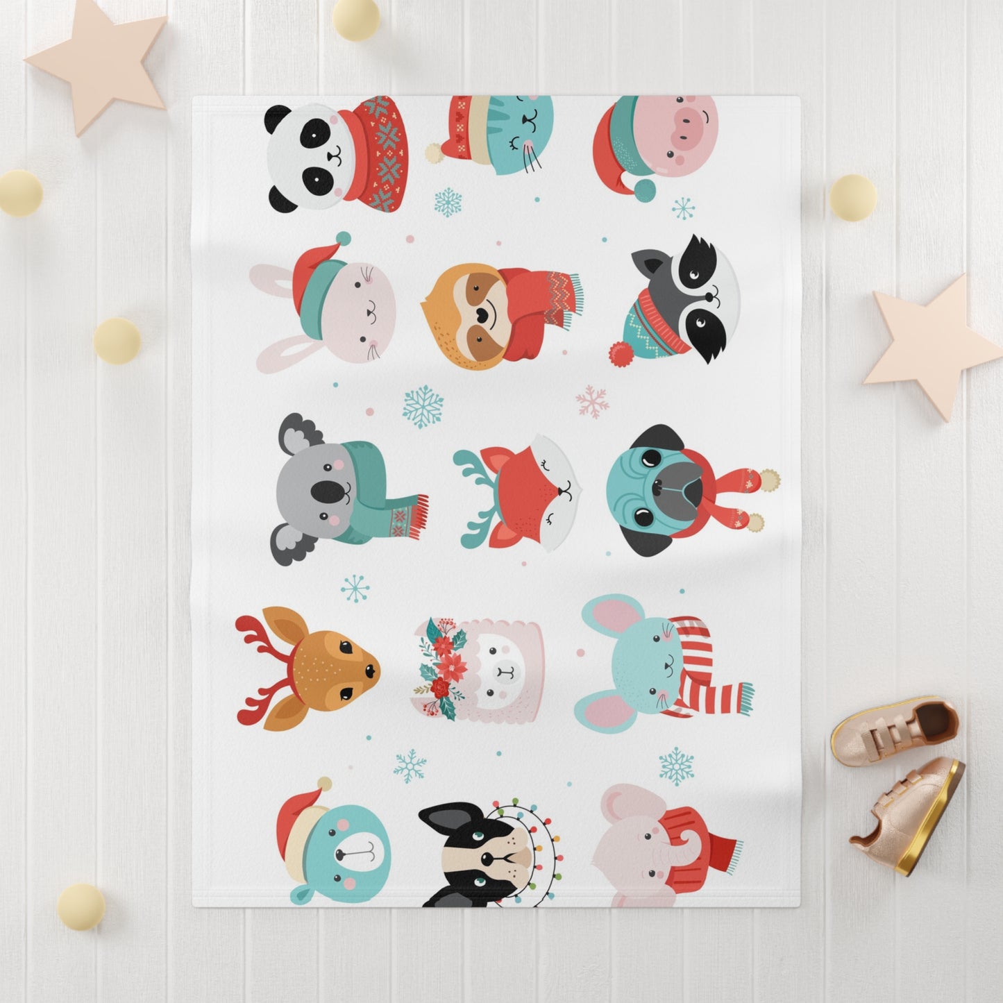 Winter Wonderland Animal Blanket