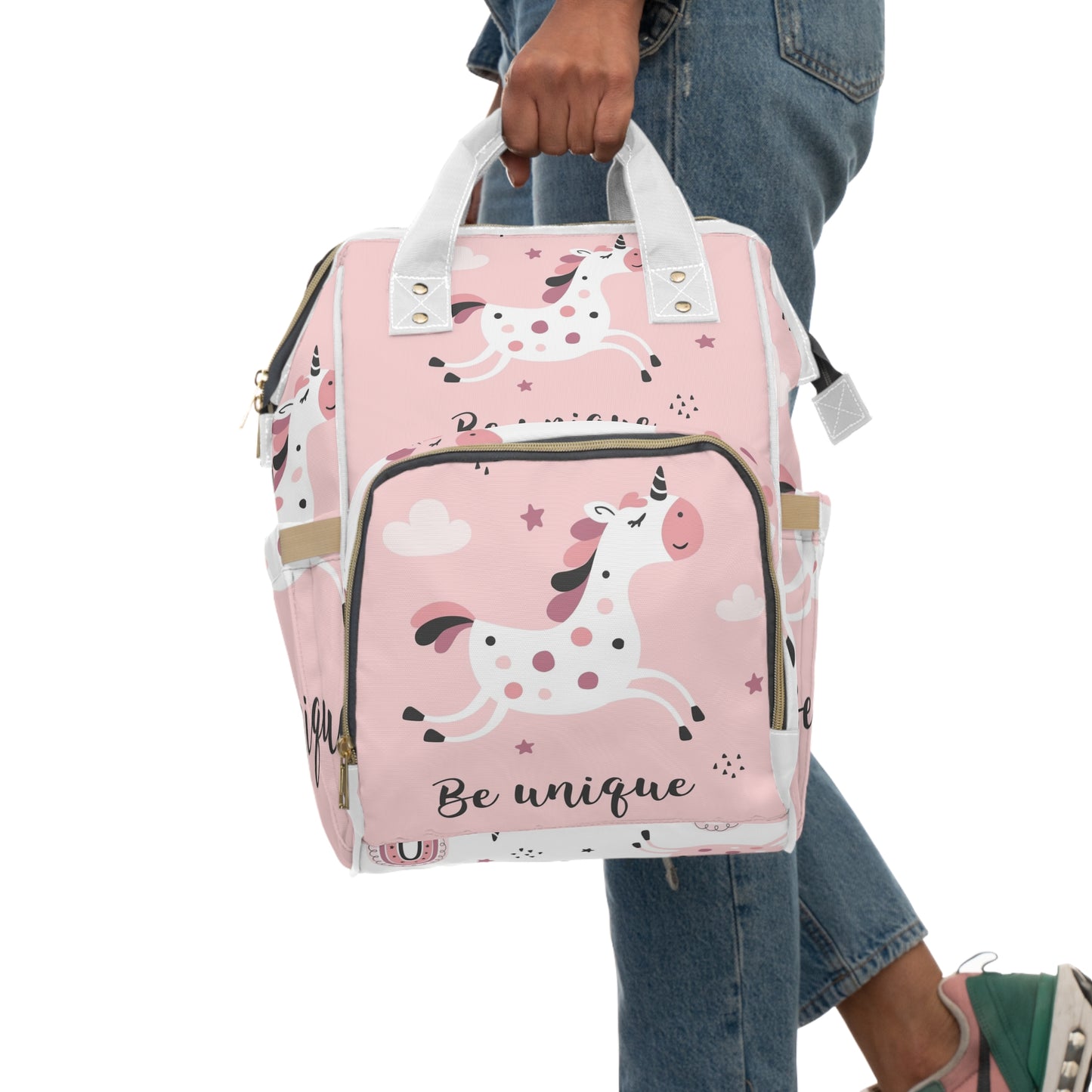 Be Unique Unicorn Multifunctional Diaper Backpack