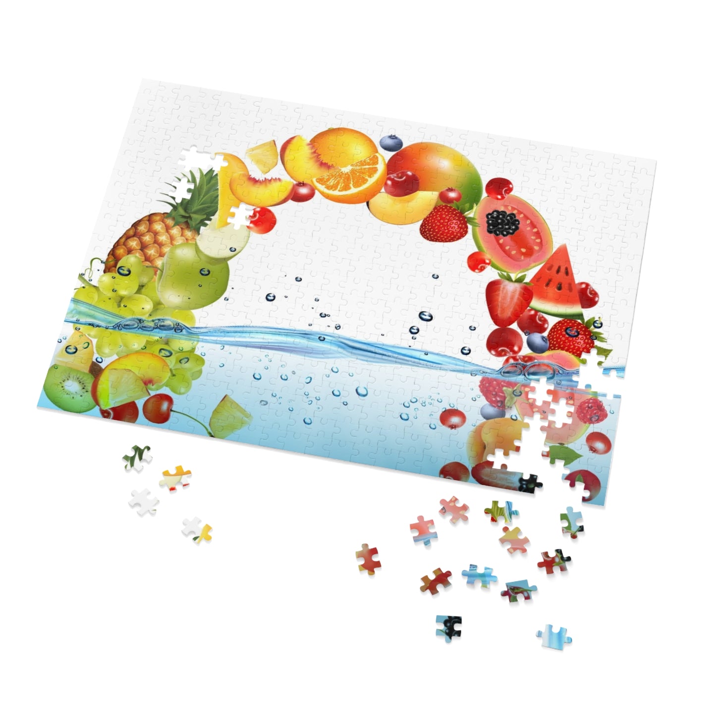 Jigsaw Puzzle with Tin