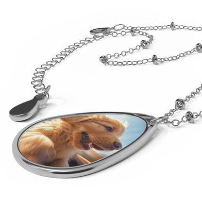 Freedom of the Wind - Cheerful Dog Necklace