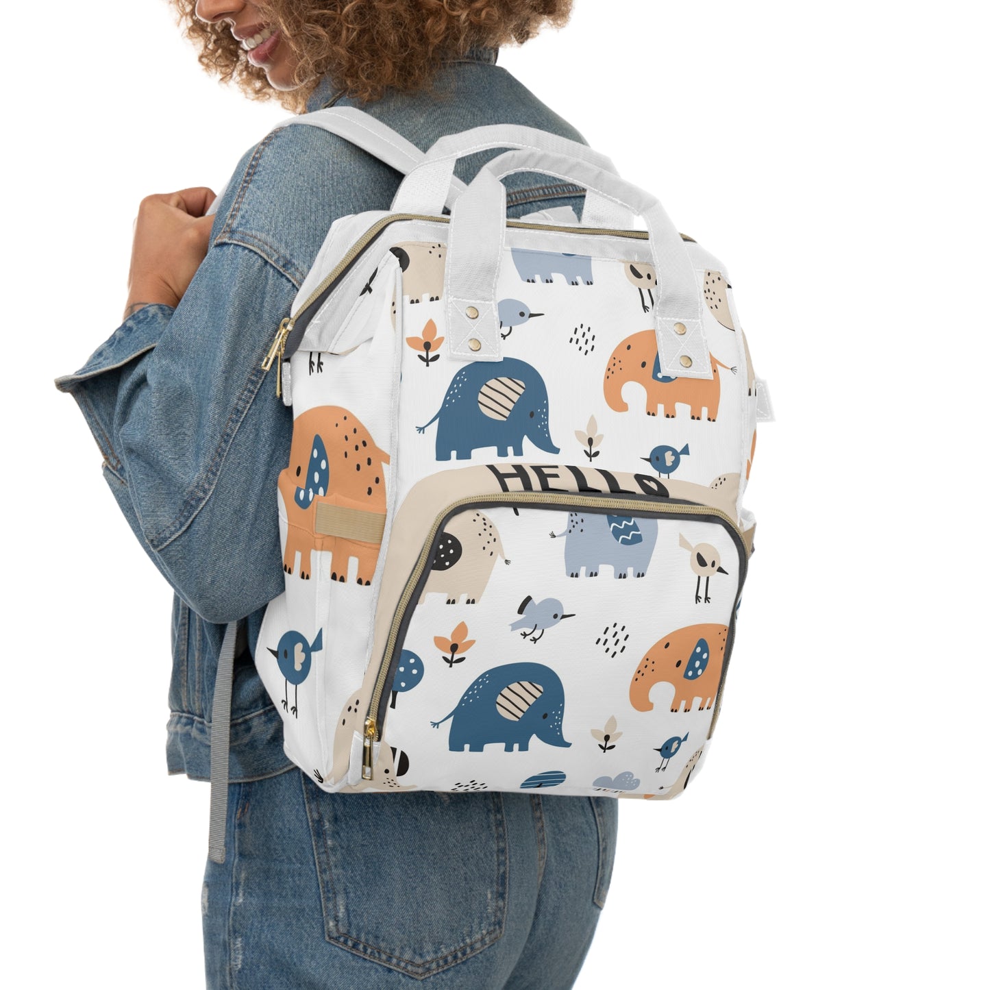 Elephant Parade Diaper Backpack