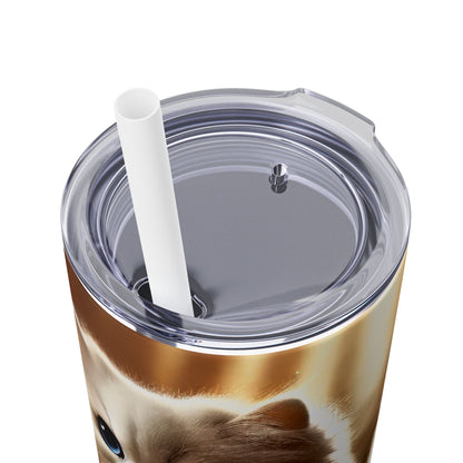 Skinny Tumbler with Straw, 20oz