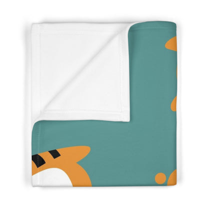 Dreamy Calico Cat Baby Blanket