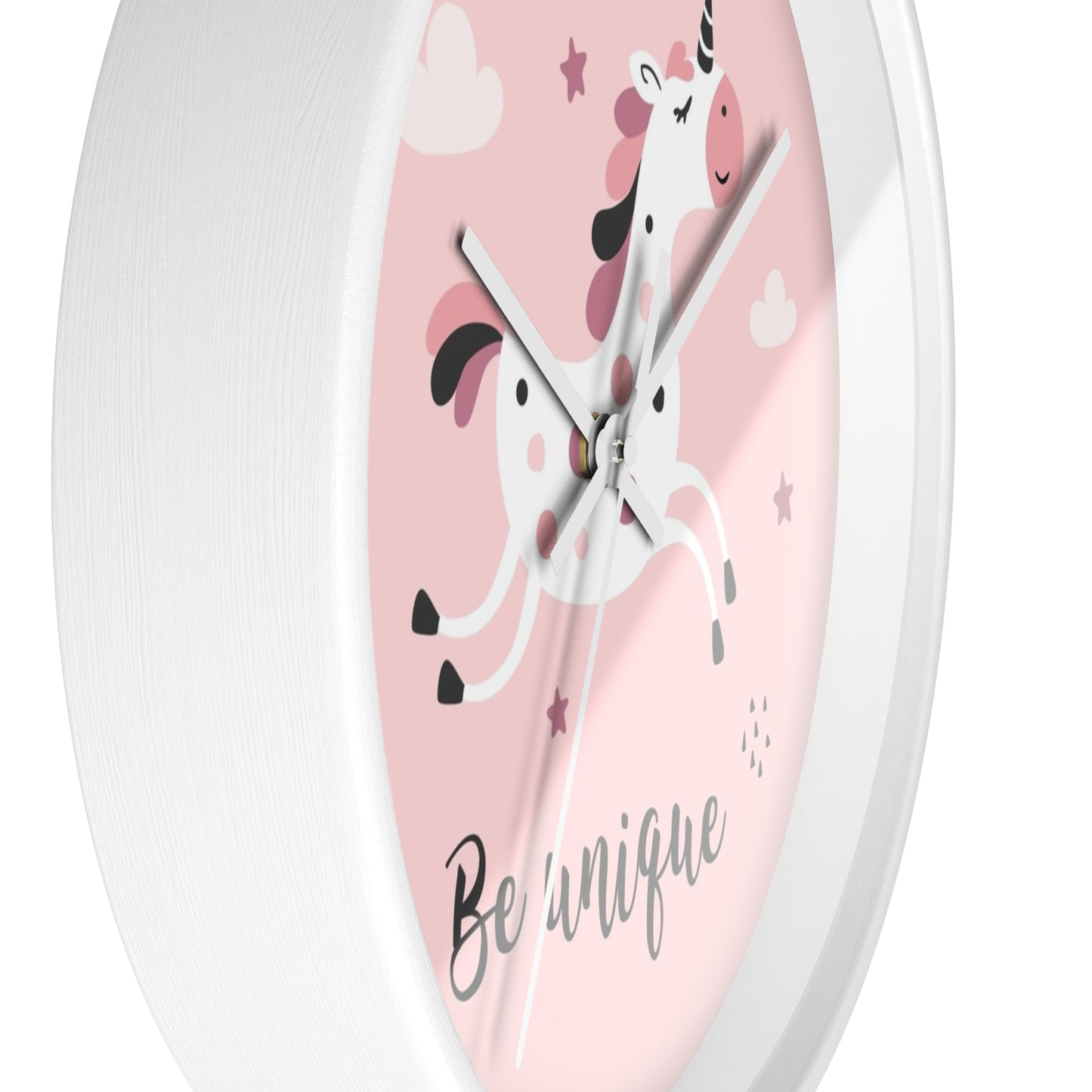 Be Unique Unicorn Wall Clock - Magical Timekeeper for Dreamers