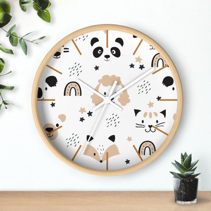 Farmyard Friends Wall Clock - Time for Country Charm