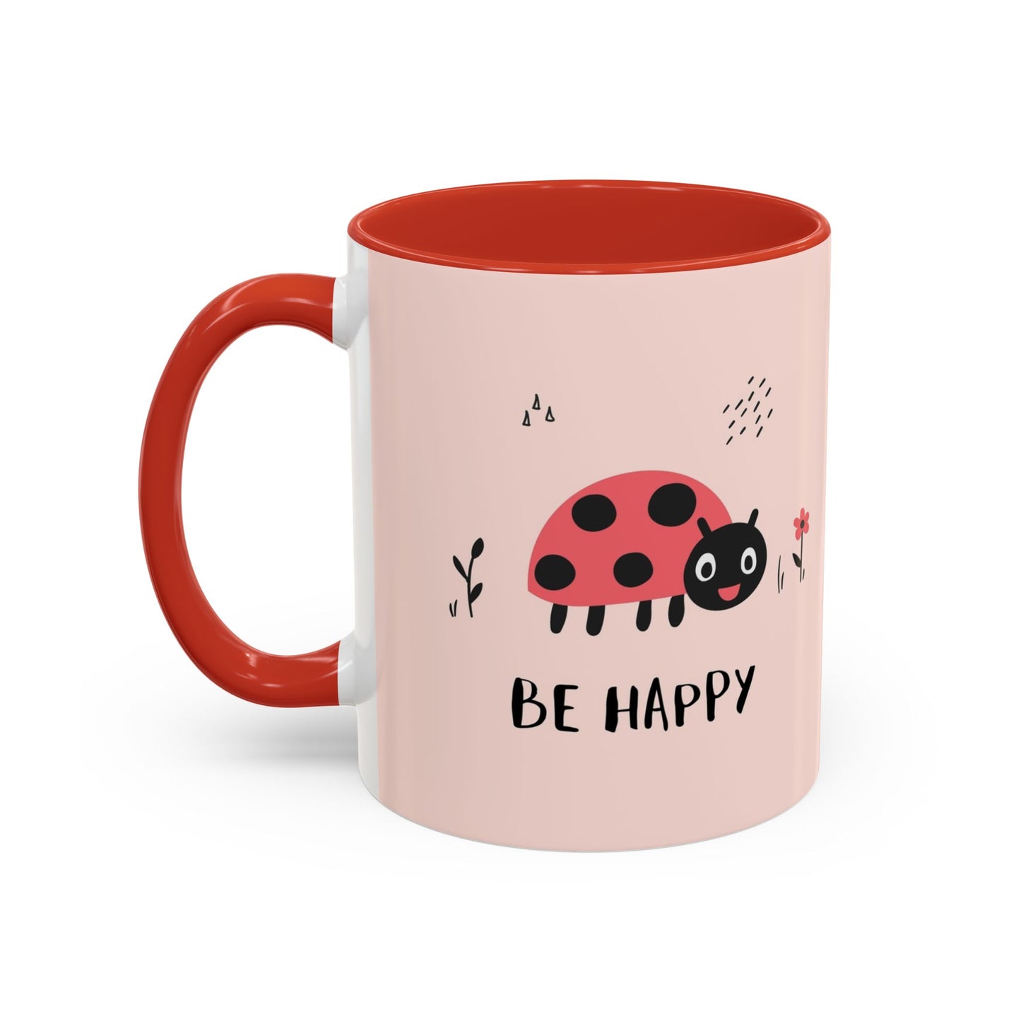 Be Happy Vibes Mug (11, 15oz)