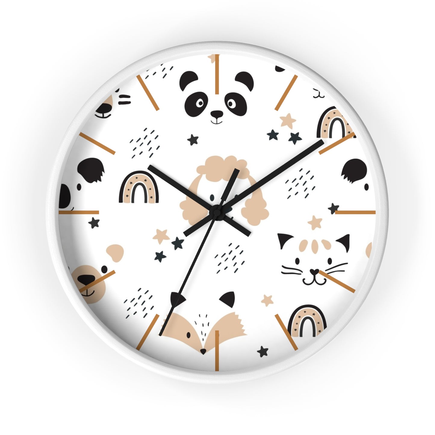 Farmyard Friends Wall Clock - Time for Country Charm