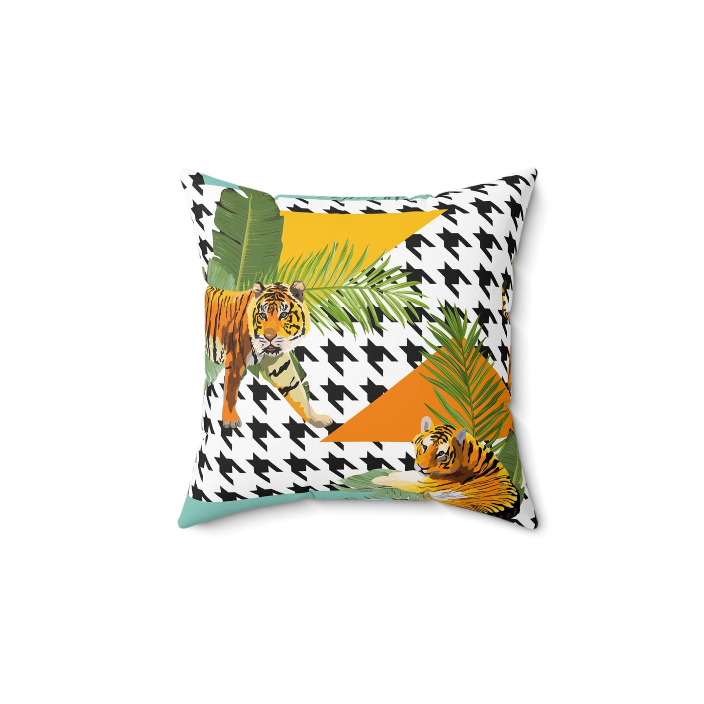 Exotic Jungle Vibe Throw Pillow