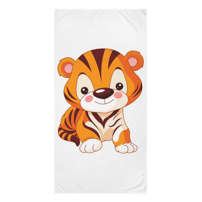 Cute Baby Tiger Towel