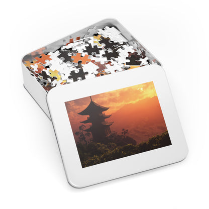 Jigsaw Puzzle with Tin