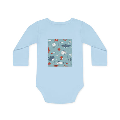 Hello Ocean” Baby  Organic Bodysuit