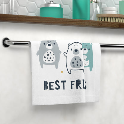 Best Friends Face Towel