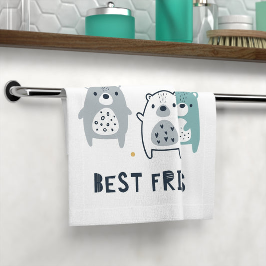 Best Friends Face Towel