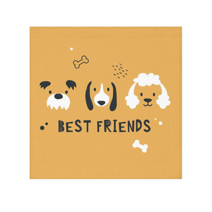 Best Friends Face Towel - Cute Dog Design for Pet Lovers