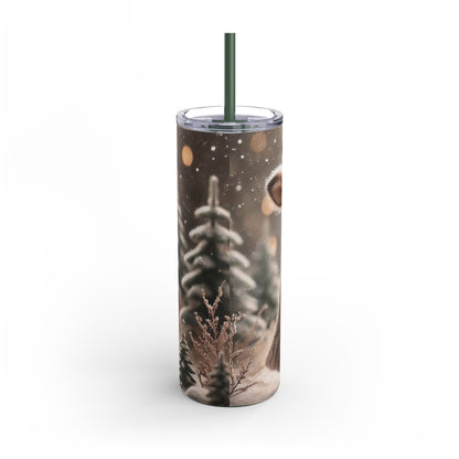 Cozy Fawn Magic Tumbler 20oz Winter